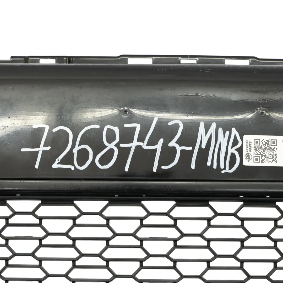 Mini R55 R56 R57 LCI R58 Embellecedor parachoques delantero Midnight Black - A94