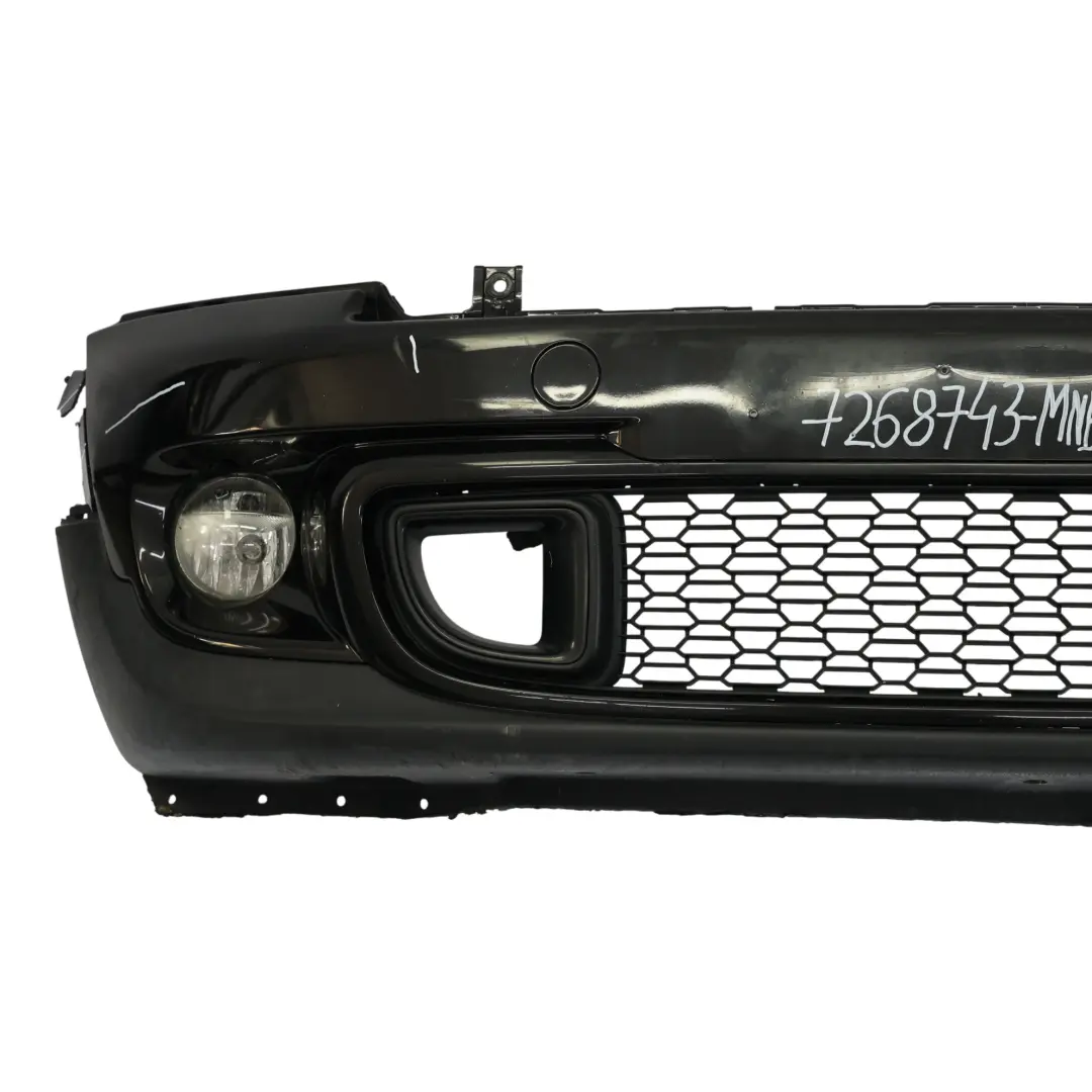 Mini R55 R56 R57 LCI R58 Embellecedor parachoques delantero Midnight Black - A94