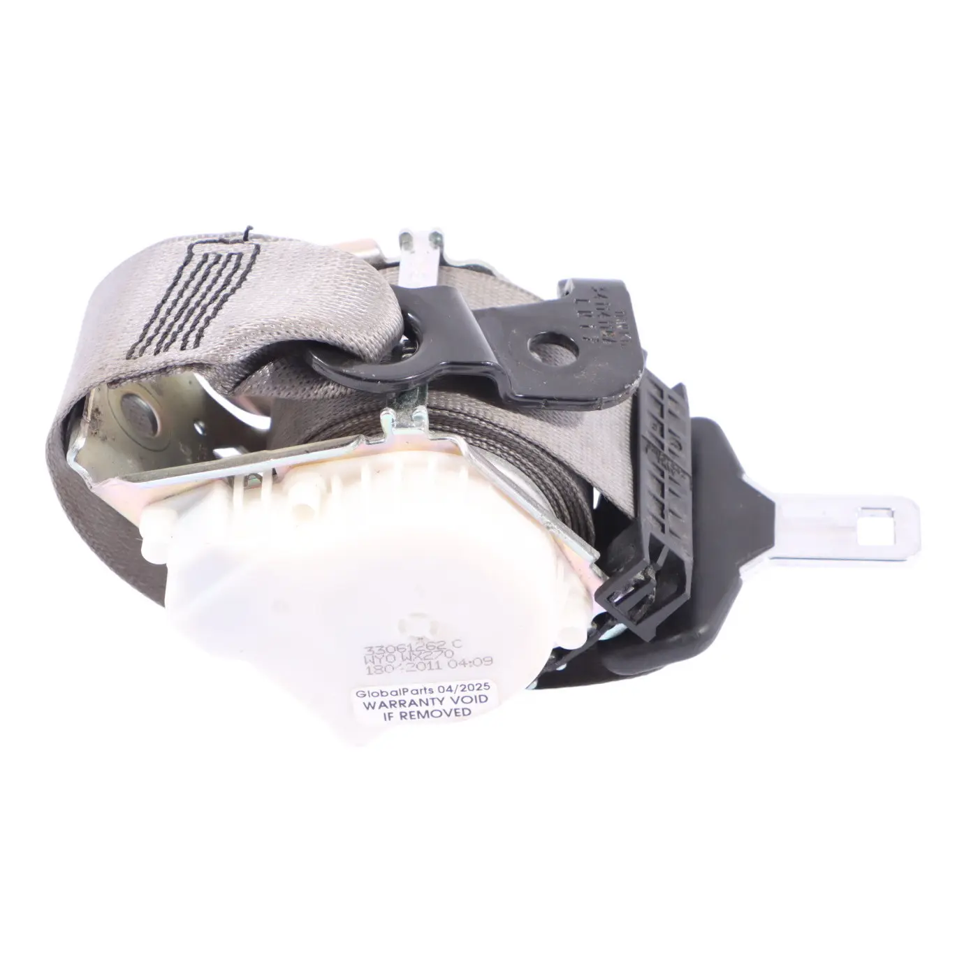 BMW F11 Touring Rücksitzgurt Oben Links Everest Grau 7285871