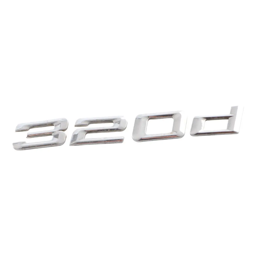 BMW F30 Rear Boot Trunk Lid Adhered Emblem Badge Lettering 320d 7289888
