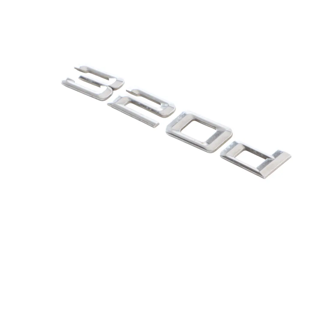 BMW F30 Rear Boot Trunk Lid Adhered Emblem Badge Lettering 320d 7289888