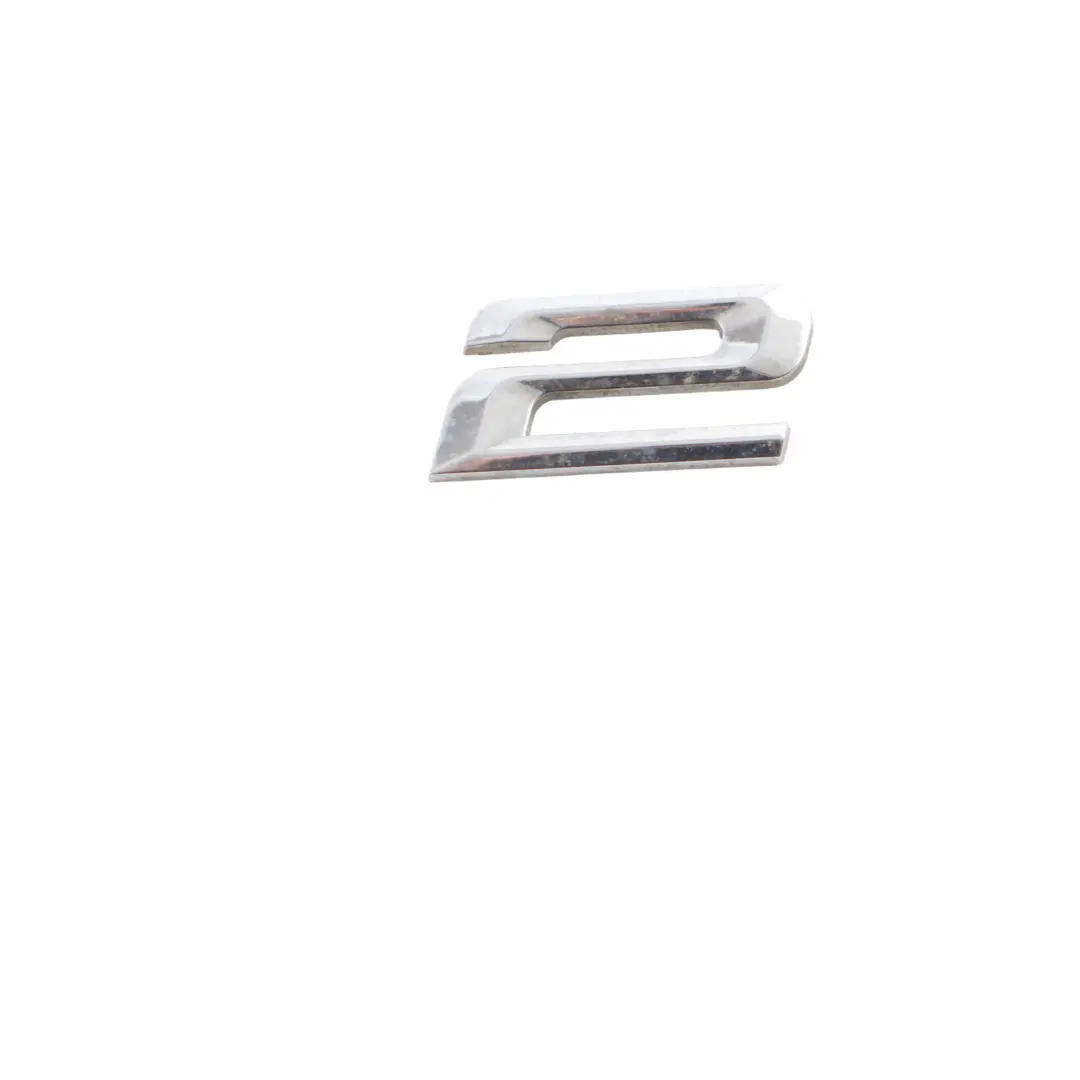 BMW F30 Rear Boot Trunk Lid Adhered Emblem Badge Lettering 320d 7289888