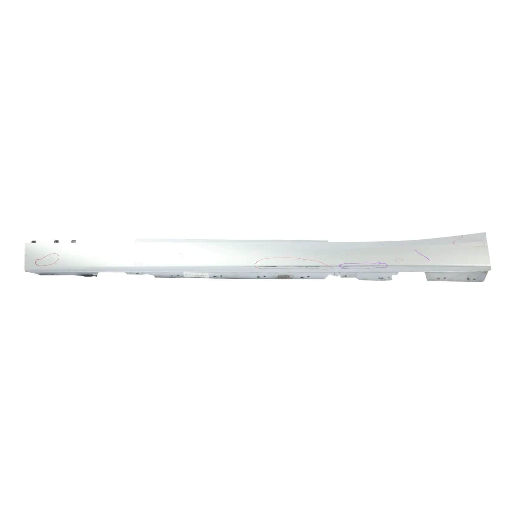 Side Skirt BMW F21 F22 F23 Sill Strip Left N/S Glacier Silber Silver - A83