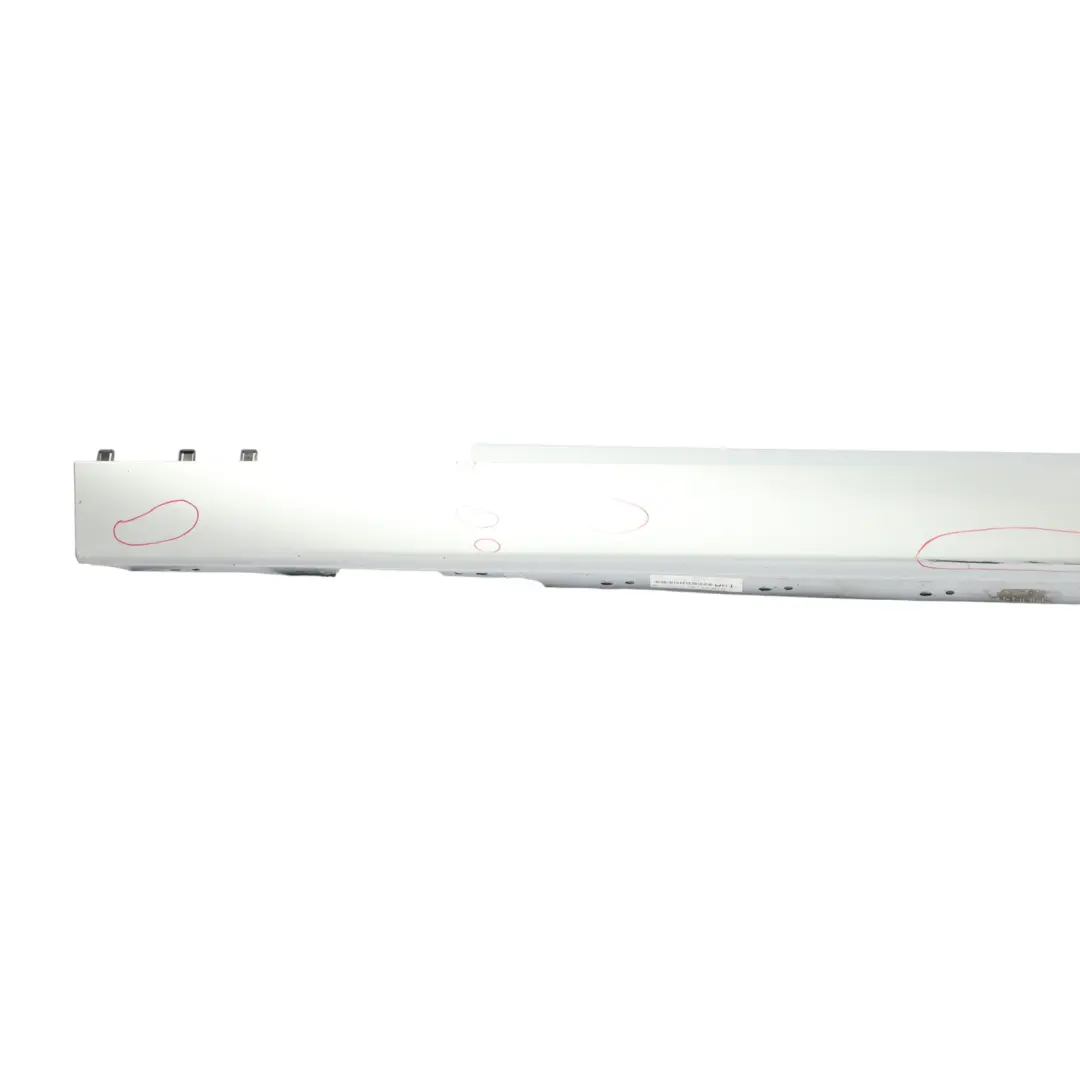 Side Skirt BMW F21 F22 F23 Sill Strip Left N/S Glacier Silber Silver - A83  - SKU 7293543-GSB - Part number 7293543