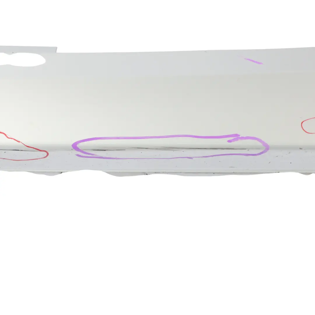 Side Skirt BMW F21 F22 F23 Sill Strip Left N/S Glacier Silber Silver - A83  - SKU 7293543-GSB - Part number 7293543