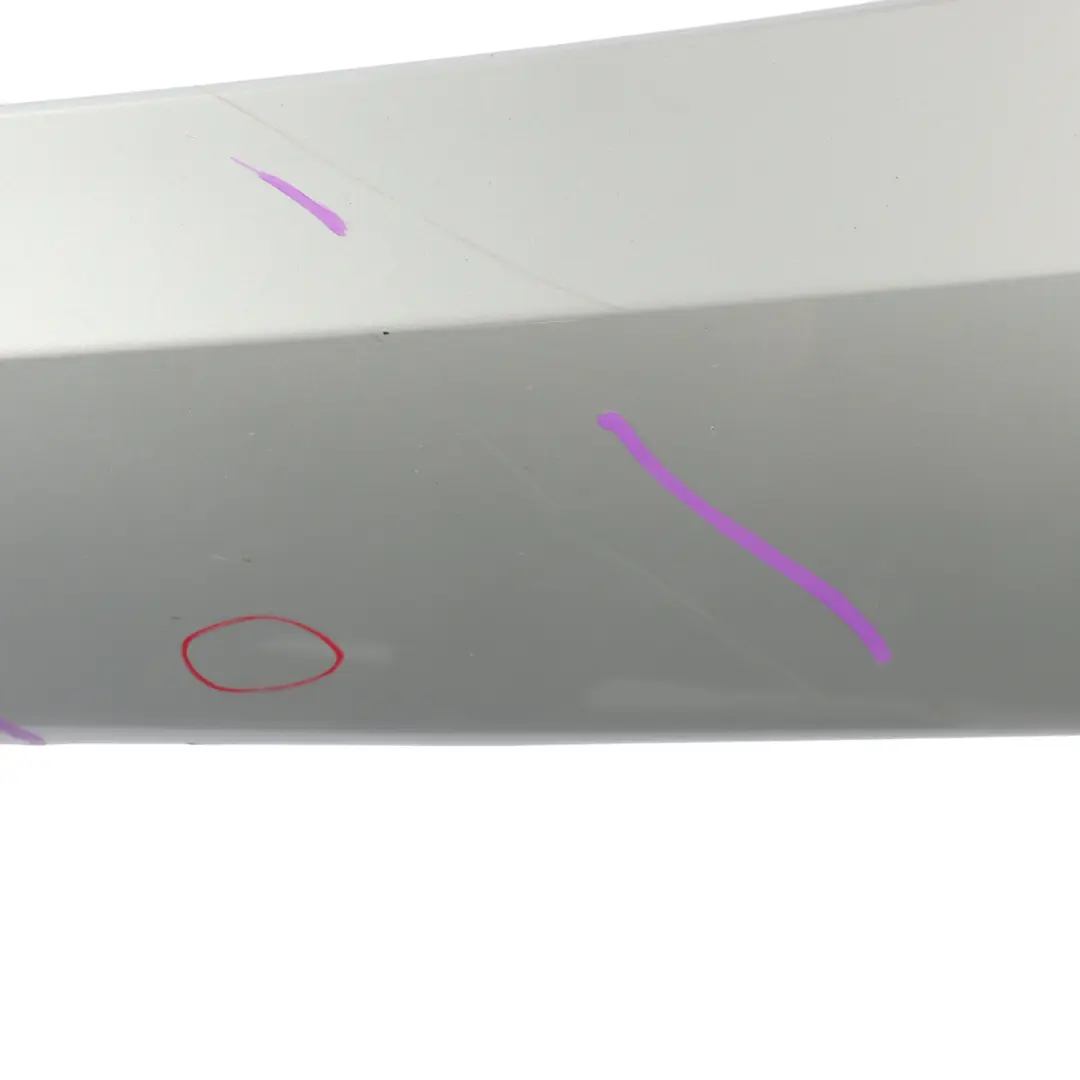 Side Skirt BMW F21 F22 F23 Sill Strip Left N/S Glacier Silber Silver - A83  - SKU 7293543-GSB - Part number 7293543