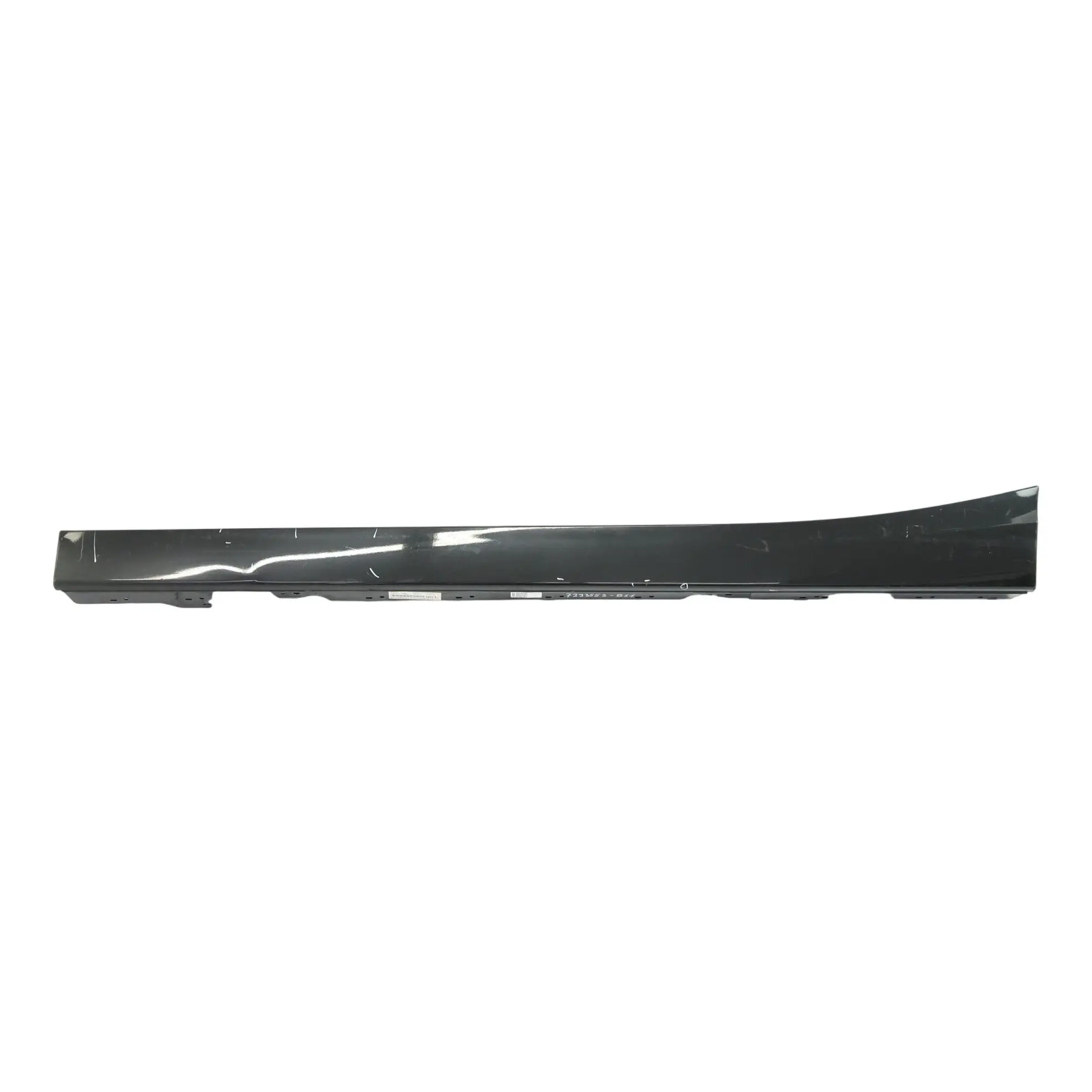 BMW F20 Side Skirt Sill Strip Cover Left N/S Black Sapphire Metallic - 475