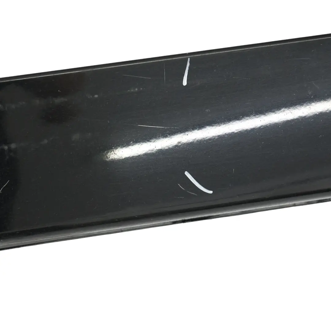 Side Skirt Sill Strip Cover Left N/S Black Sapphire Metallic - 475 BMW F20 - SKU 7293553-BS1 - Part number 7293553