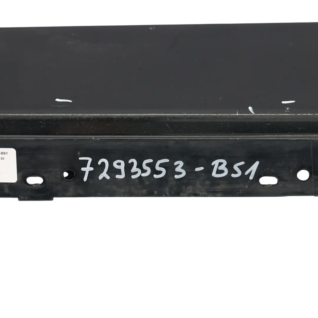 Side Skirt Sill Strip Cover Left N/S Black Sapphire Metallic - 475 BMW F20 - SKU 7293553-BS1 - Part number 7293553