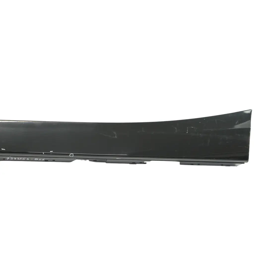 Side Skirt Sill Strip Cover Left N/S Black Sapphire Metallic - 475 BMW F20 - SKU 7293553-BS1 - Part number 7293553