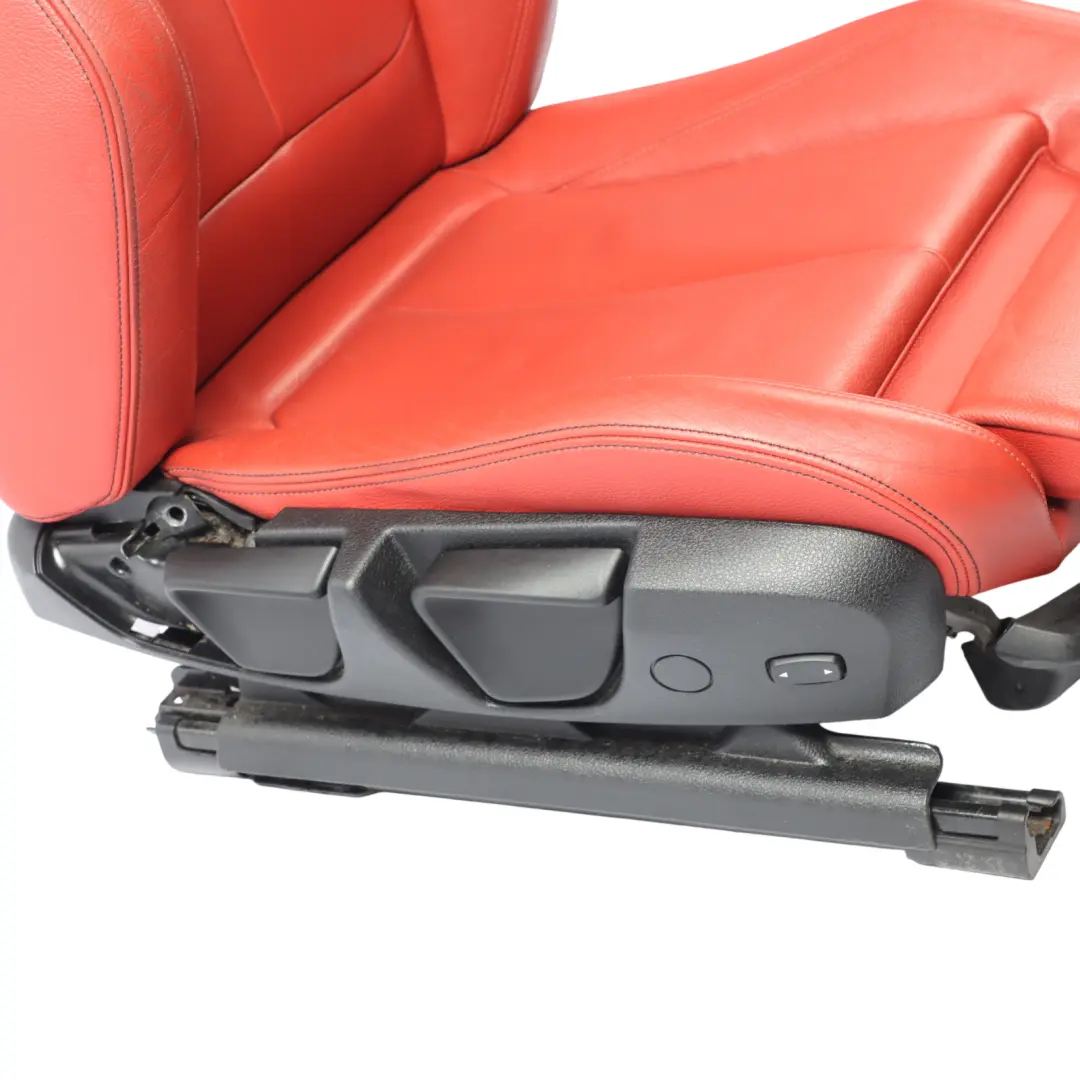 Front Seat BMW F30 F31 F34 GT M Sport Right O/S Leather Dakota Korall Rot Red