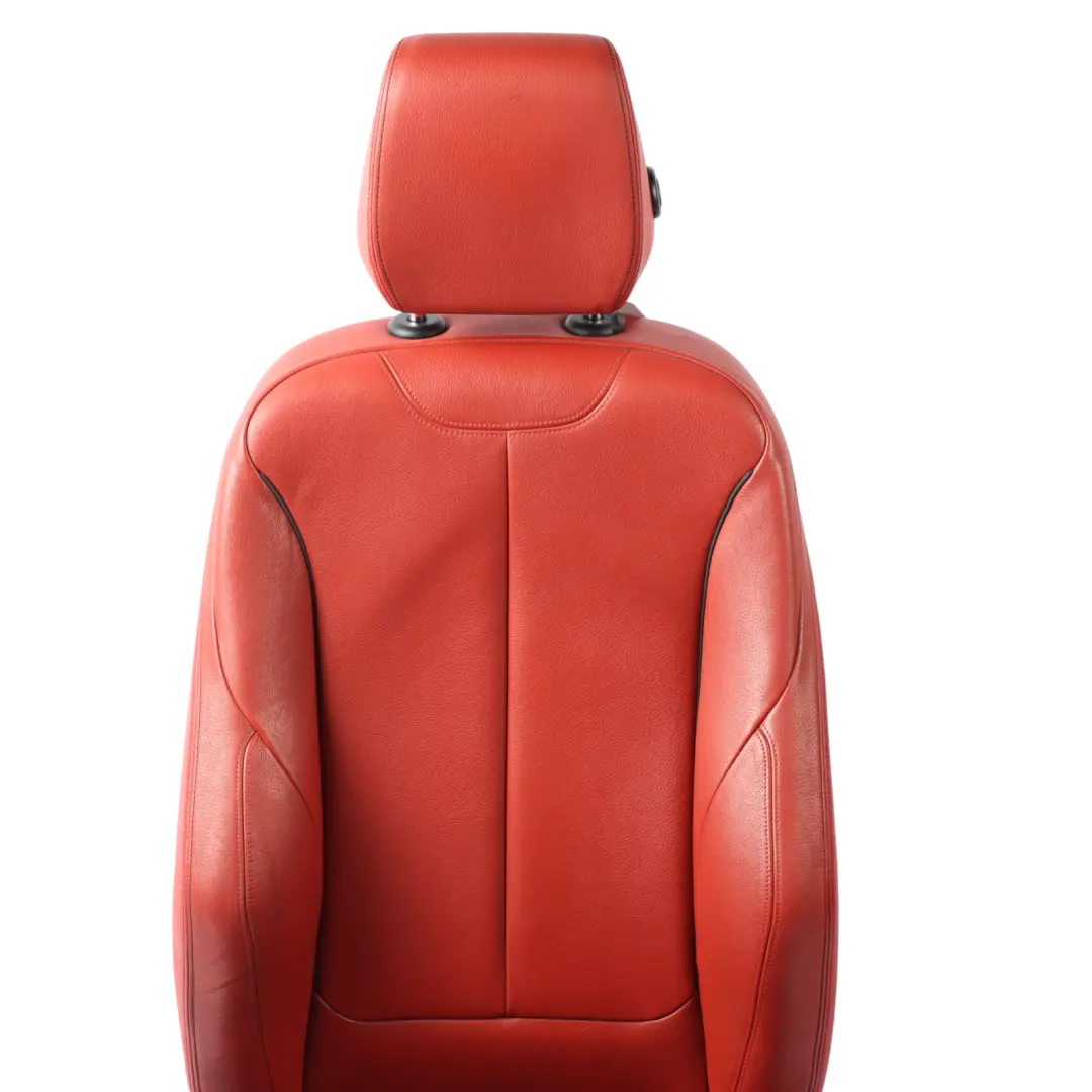 Front Seat BMW F30 F31 F34 GT M Sport Right O/S Leather Dakota Korall Rot Red