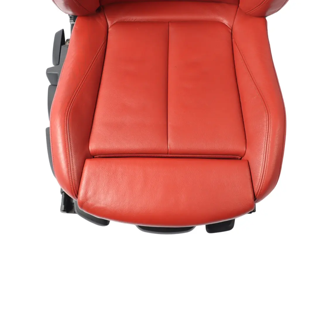 Front Seat BMW F30 F31 F34 GT M Sport Right O/S Leather Dakota Korall Rot Red