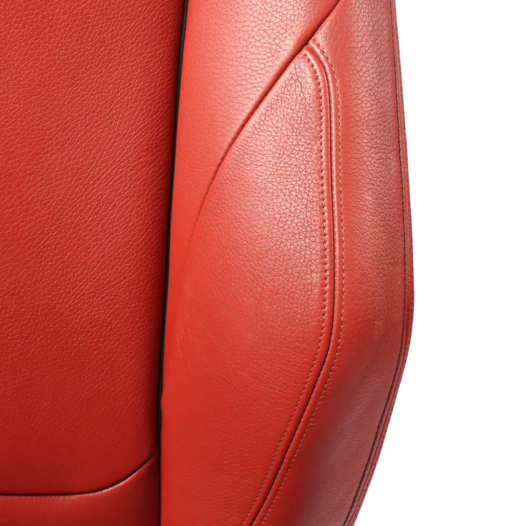 Front Seat BMW F30 F31 F34 GT M Sport Right O/S Leather Dakota Korall Rot Red