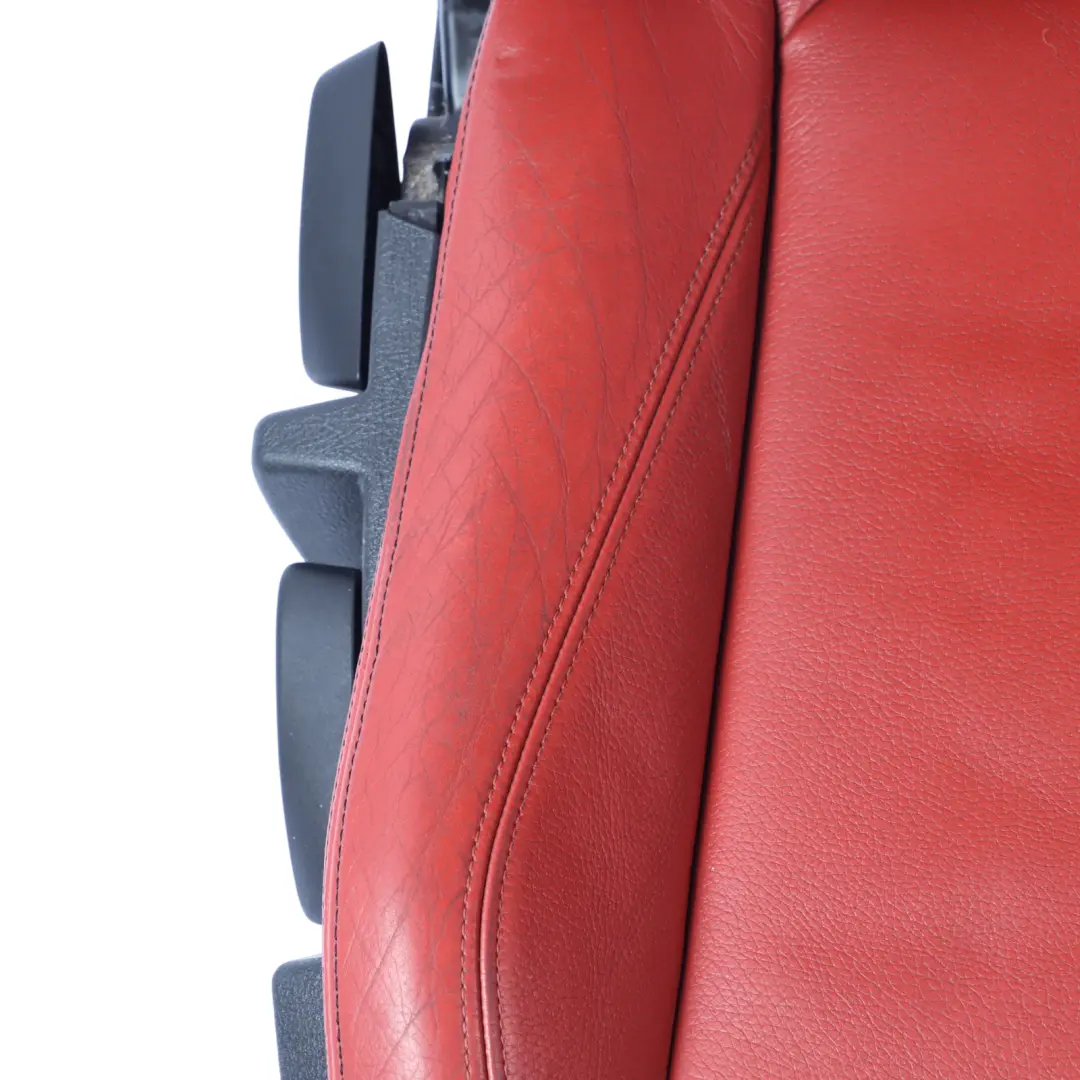 Front Seat BMW F30 F31 F34 GT M Sport Right O/S Leather Dakota Korall Rot Red