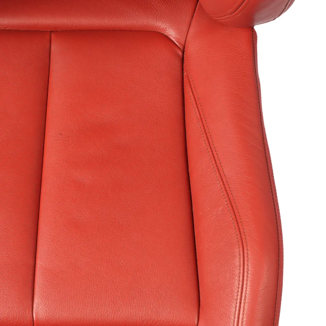 Front Seat BMW F30 F31 F34 GT M Sport Right O/S Leather Dakota Korall Rot Red