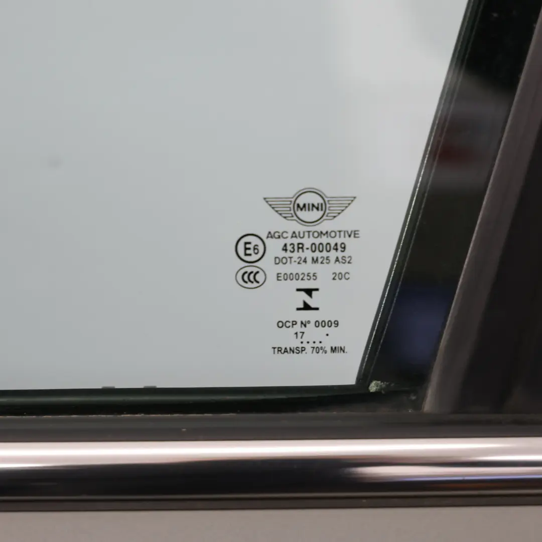 Mini F55 Door Front Left N/S Covering Panel Moonwalk Grey Metallic - B71
