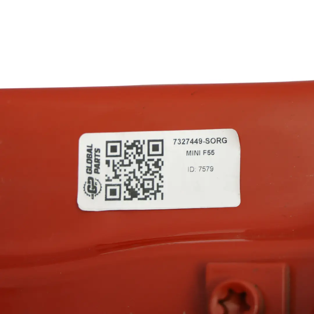 Mini F55 Door Rear Left N/S Covering Panel Solaris Orange Metallic - C1B