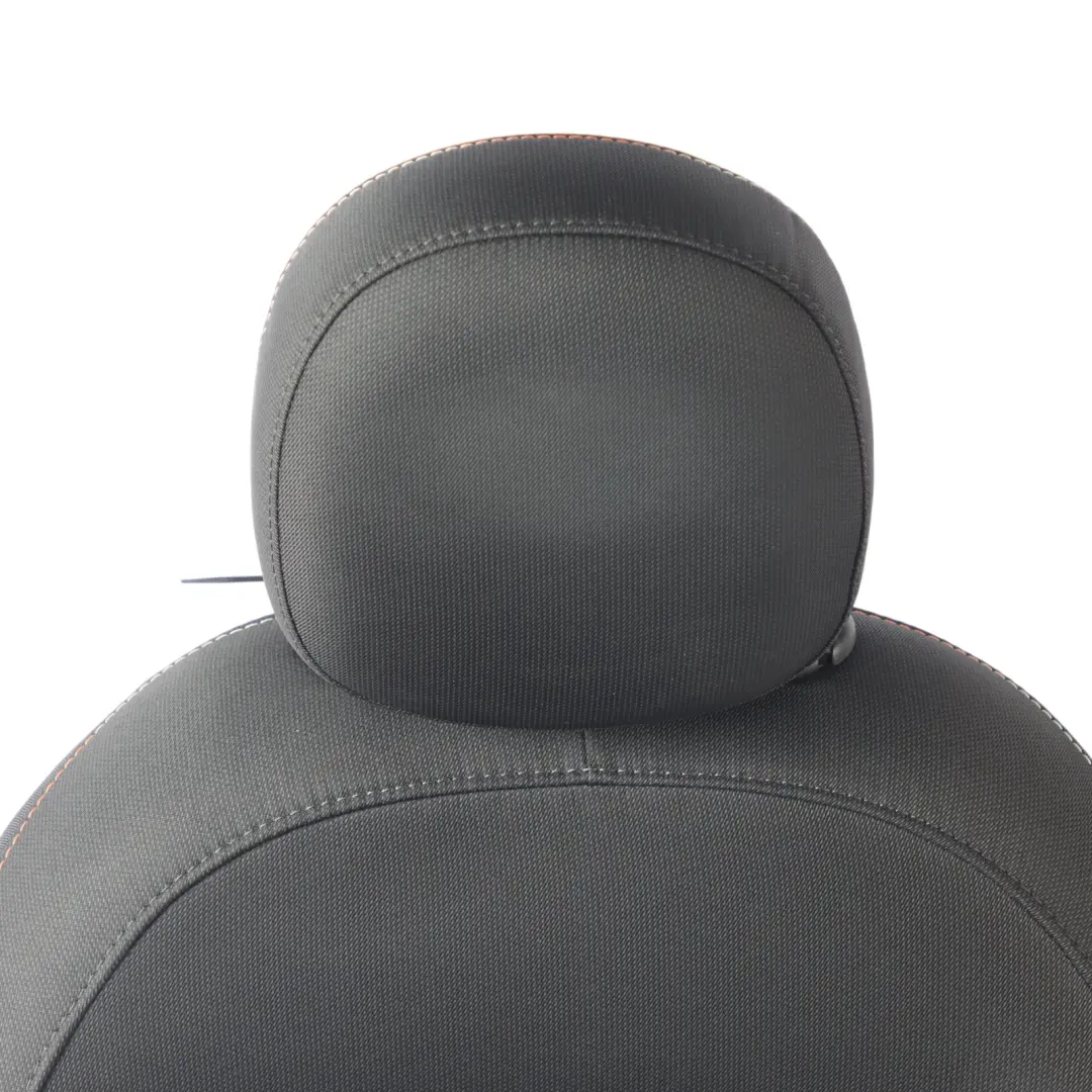 Mini Cooper One F56 Vorne Rechts Sitz Stoff Firework / Carbon Black Schwarz