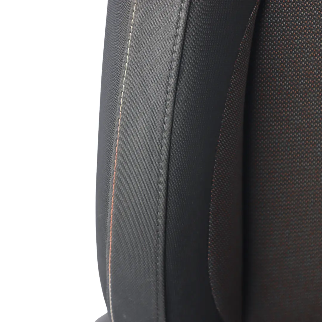Mini Cooper One F56 Vorne Rechts Sitz Stoff Firework / Carbon Black Schwarz