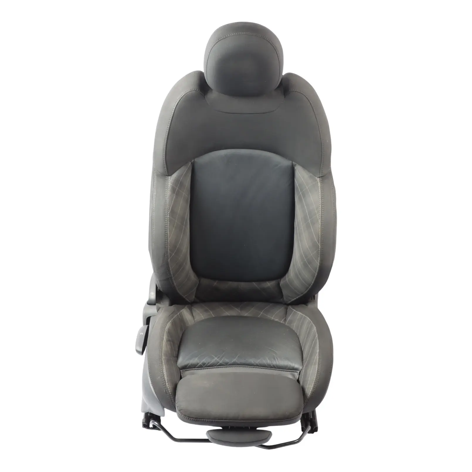 Mini F56 Front Sport Seat Heated Right O/S Fabric Leather Diamond Black