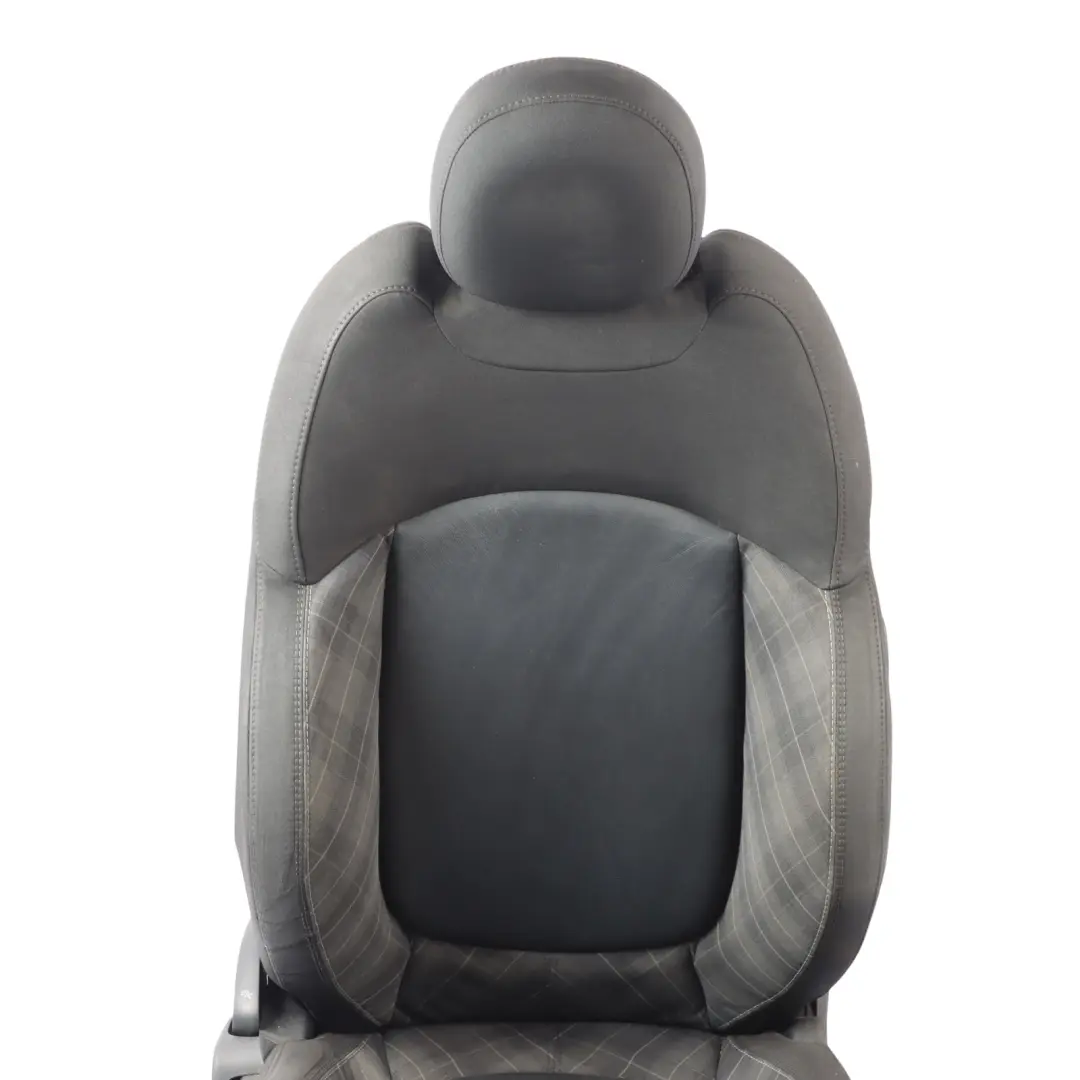 Mini F56 Front Sport Seat Heated Right O/S Fabric Leather Diamond Black