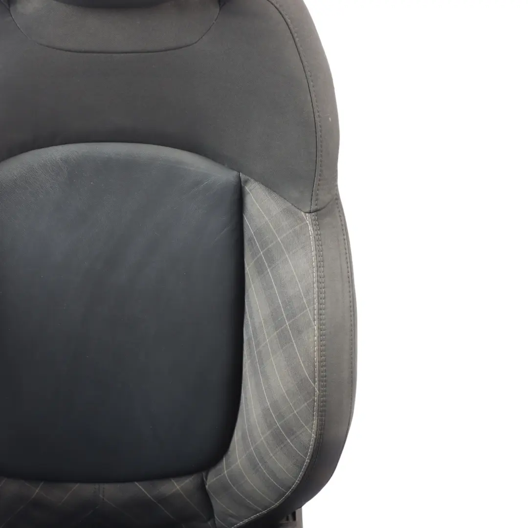 Mini F56 Front Sport Seat Heated Right O/S Fabric Leather Diamond Black