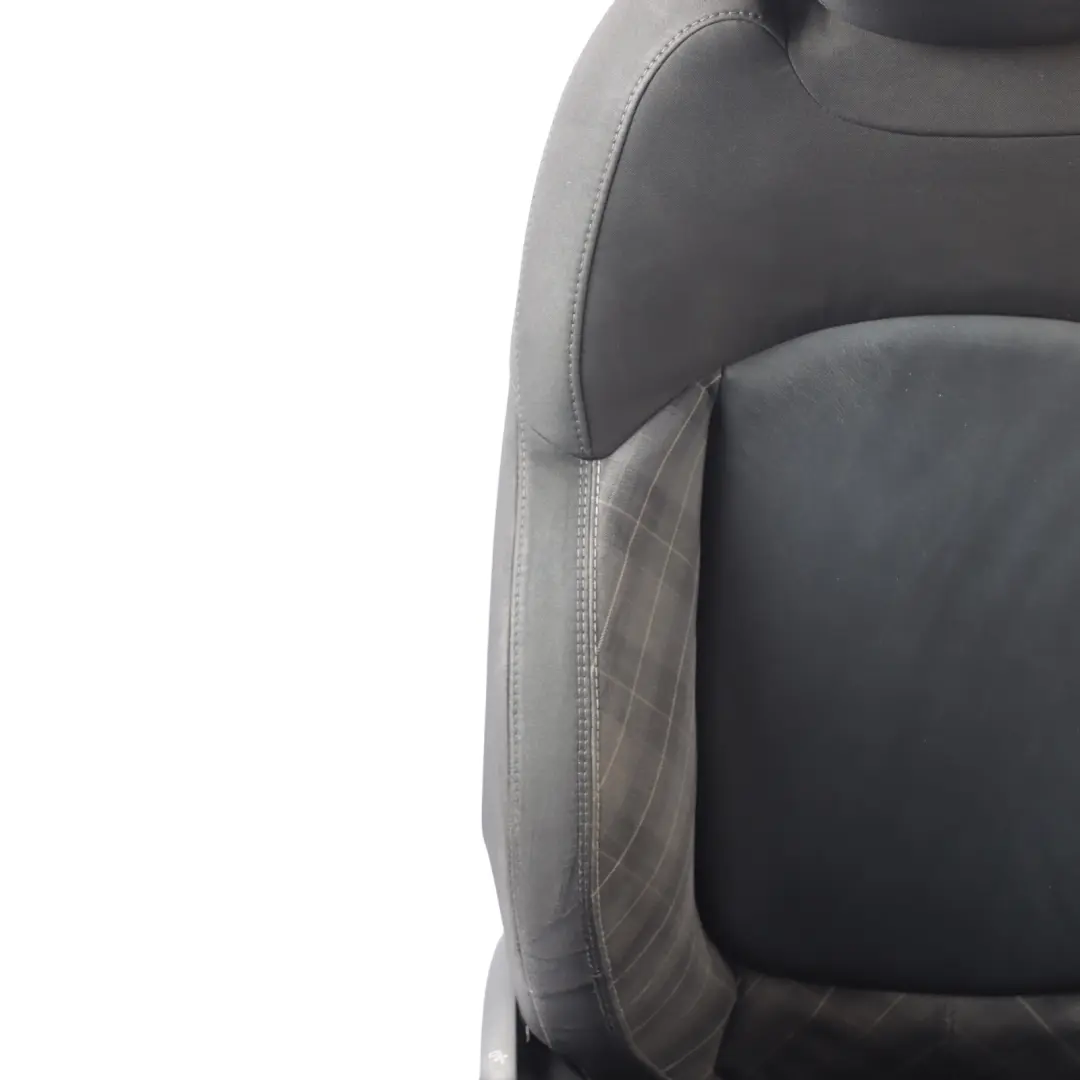 Mini F56 Front Sport Seat Heated Right O/S Fabric Leather Diamond Black