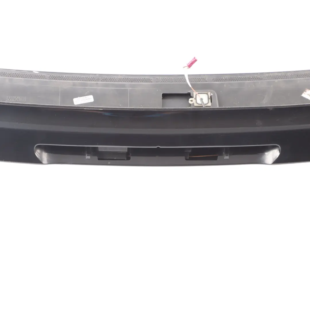 BMW F46 Gran Tourer Rear Spoiler Upper Trunk Lid Black Sapphire Metallic - 475
