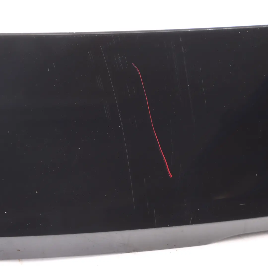 BMW F46 Gran Tourer Rear Spoiler Upper Trunk Lid Black Sapphire Metallic - 475