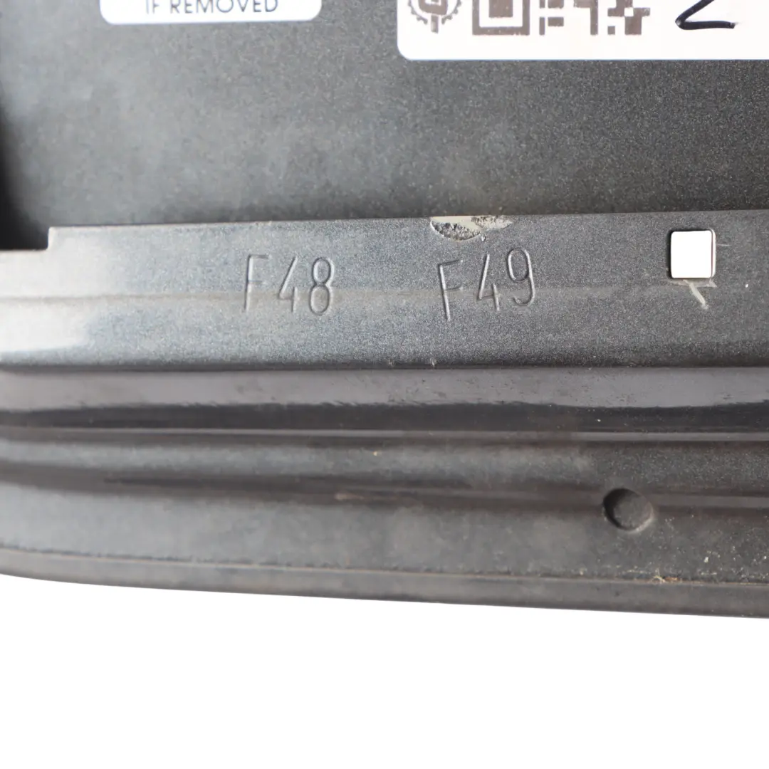 BMW X1 F48 Fuel Filler Fill in Flap Cover Cap Mineral Grau Metallic-B39 7359631