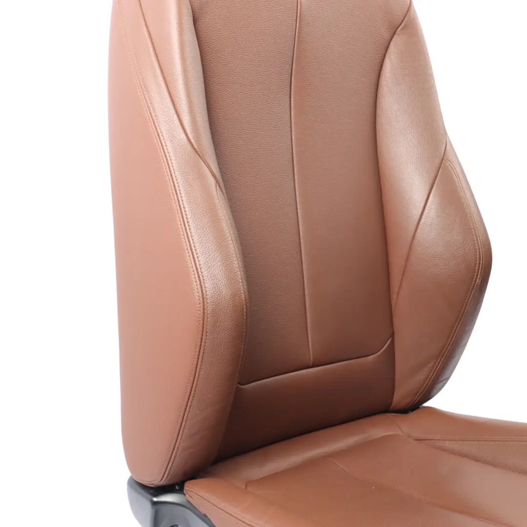 BMW F23 Cabrio Sport Front Seat Heated Interior Left N/S Leather Brown