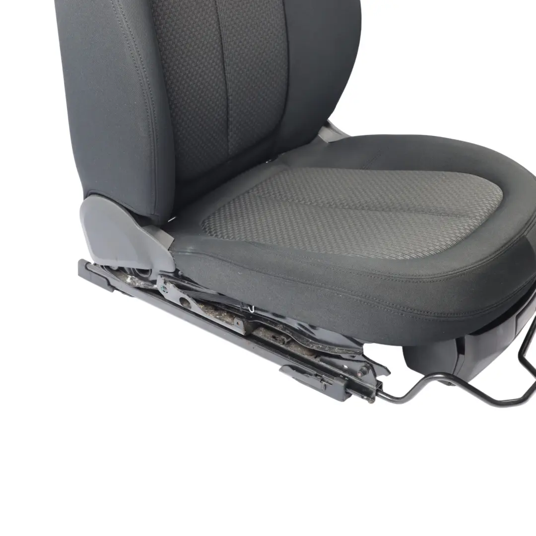Front Seat BMW F45 X1 F48 Interior Right O/S Cloth Fabric Grid Anthracite