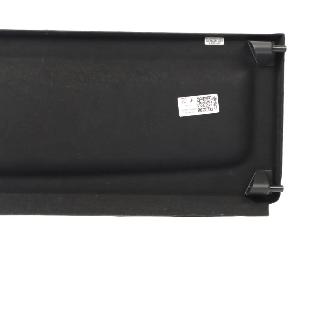 BMW X1 F48 Parcel Shelf Rear Trunk Boot Window Shelf Trim Panel Black 7378619