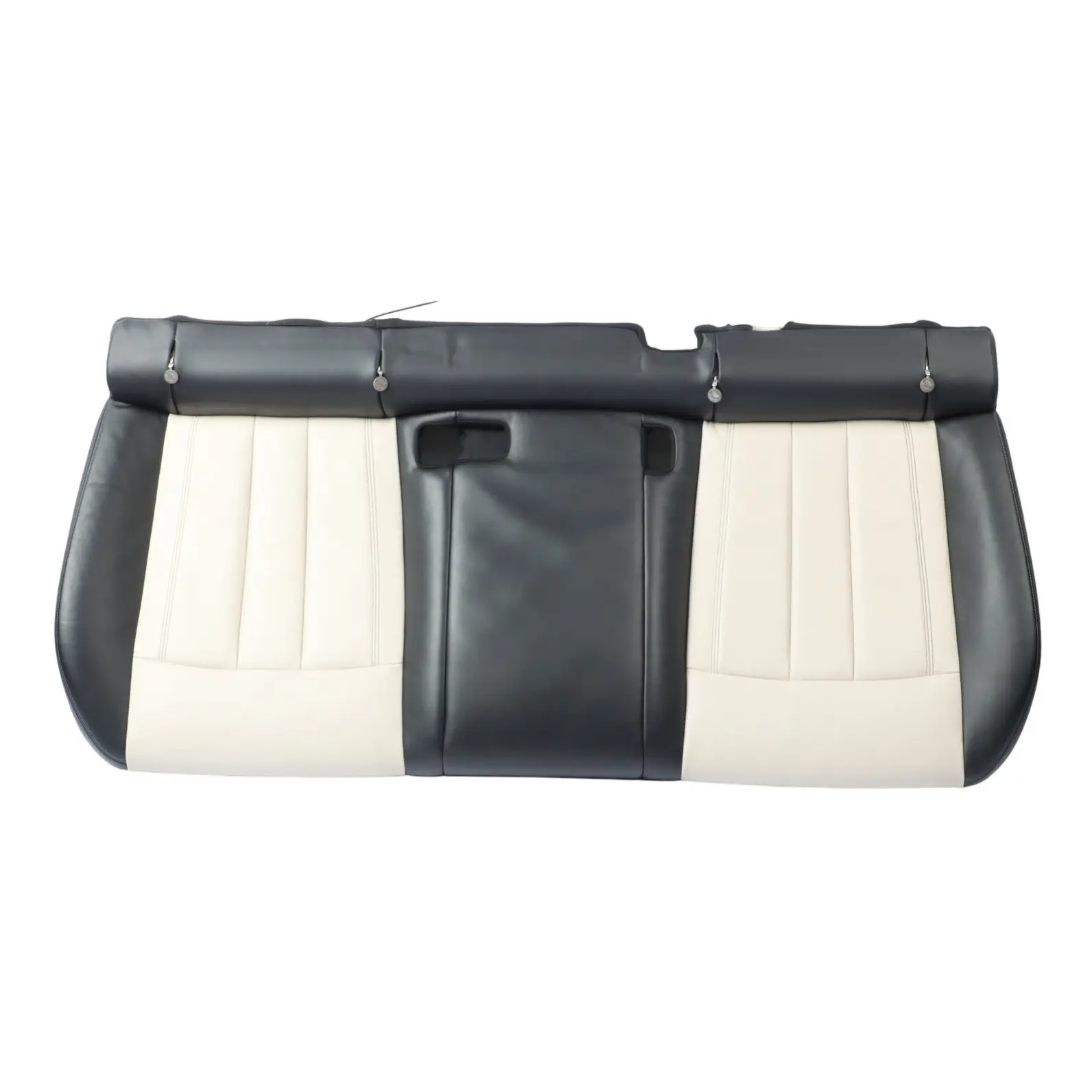 BMW X6 F16 Seat Bench Rear Couch Sofa Covering Leather Nappa Ivory White Black