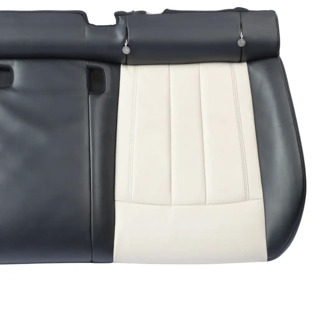 BMW X6 F16 Seat Bench Rear Couch Sofa Covering Leather Nappa Ivory White Black