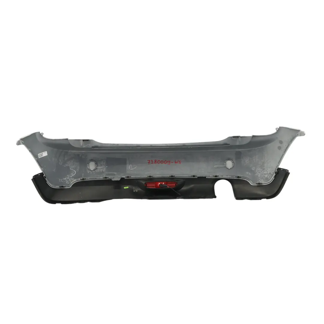 Rivestimento completo paraurti posteriore PDC White Silver - A62 Mini F56 F57 - SKU 7380009-WS - Numero di parte 7380009