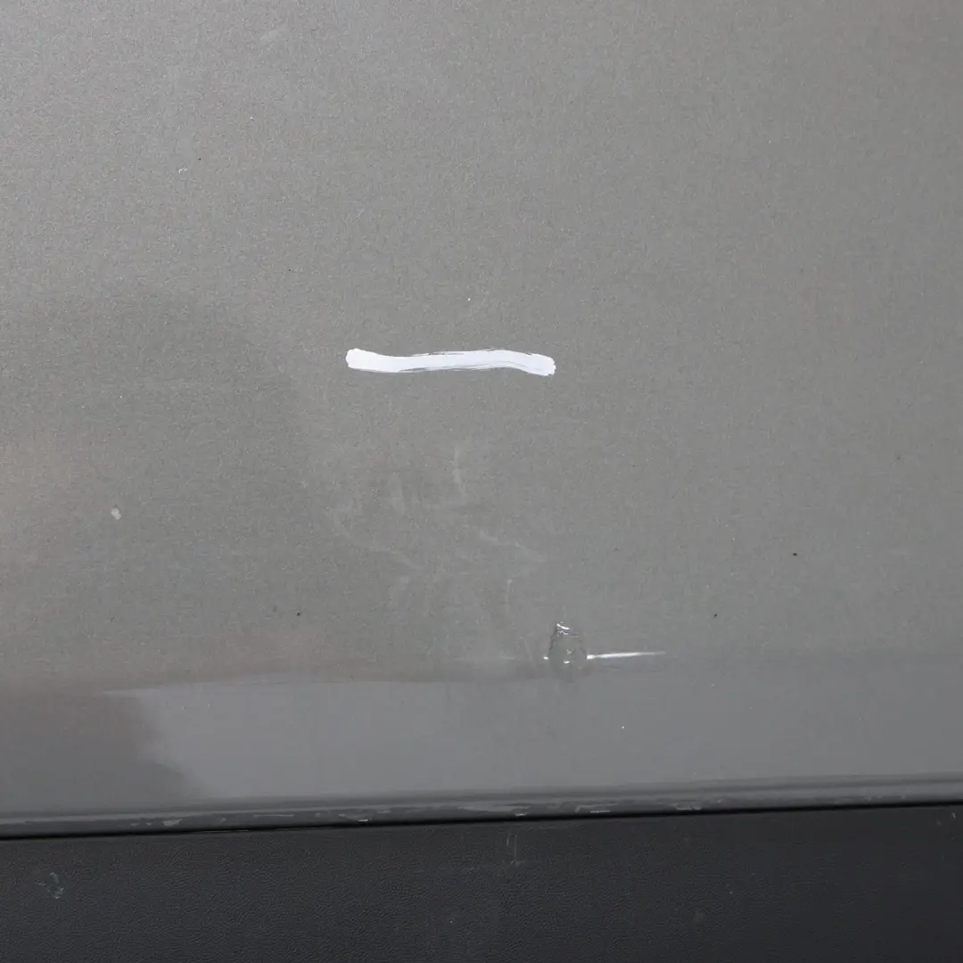 Mini F55 Rear Bumper Complete Trim Panel Covering Moonwalk Grey Metallic - B71