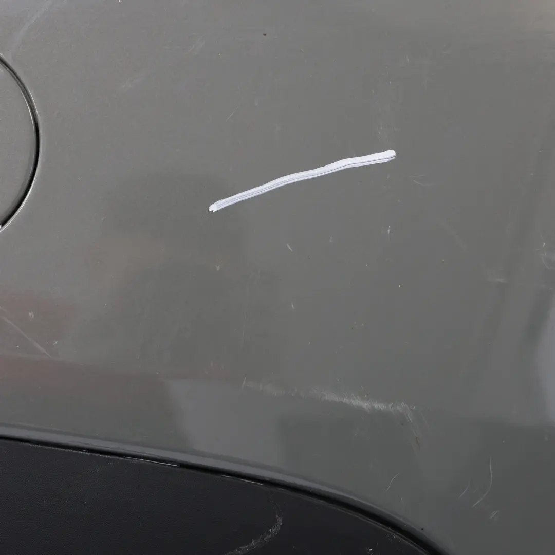 Mini F55 Rear Bumper Complete Trim Panel Covering Moonwalk Grey Metallic - B71