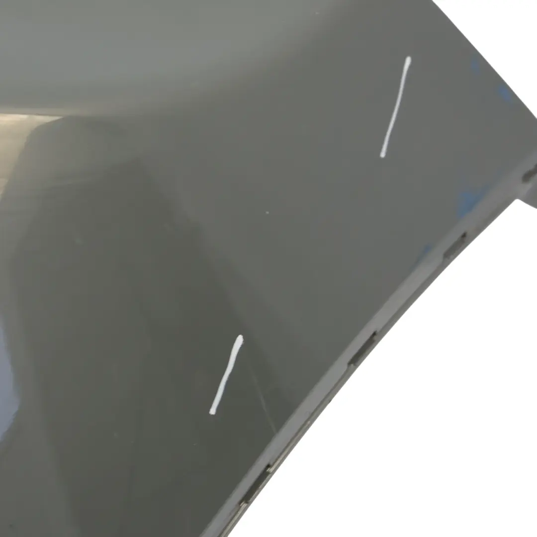 Mini F55 Rear Bumper Complete Trim Panel Covering Moonwalk Grey Metallic - B71