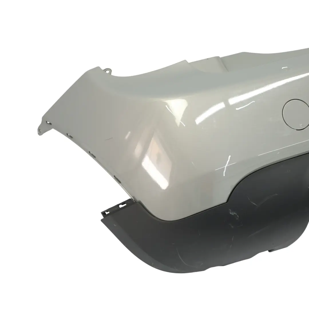 Mini F55 Rear Bumper Complete Trim Panel Covering Moonwalk Grey Metallic - B71