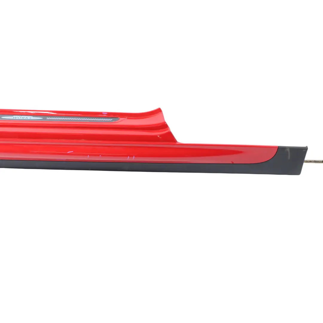 Mini F56 F57 Side Skirt Left N/S JCW Sill Cover Rocker Panel Chili Red - 851