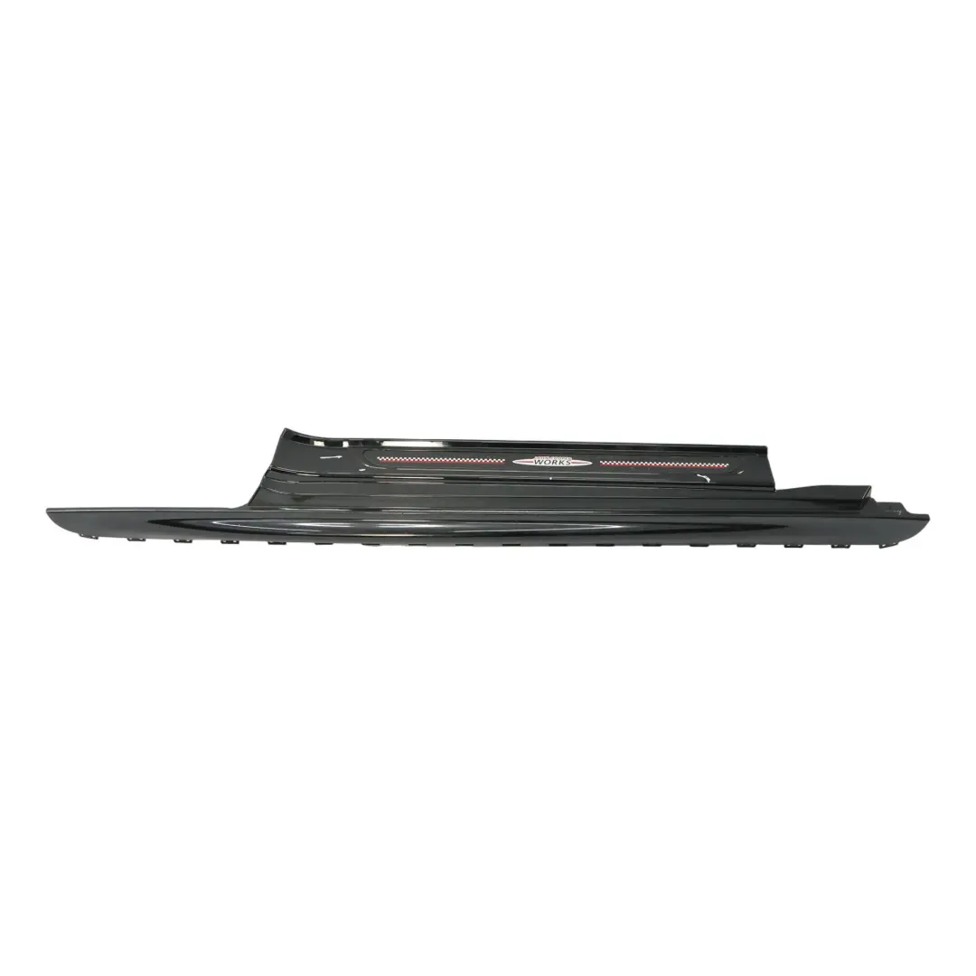 Mini F56 F57 Side Skirt Right O/S JCW Sill Cover Rocker Panel Midnight Black A94