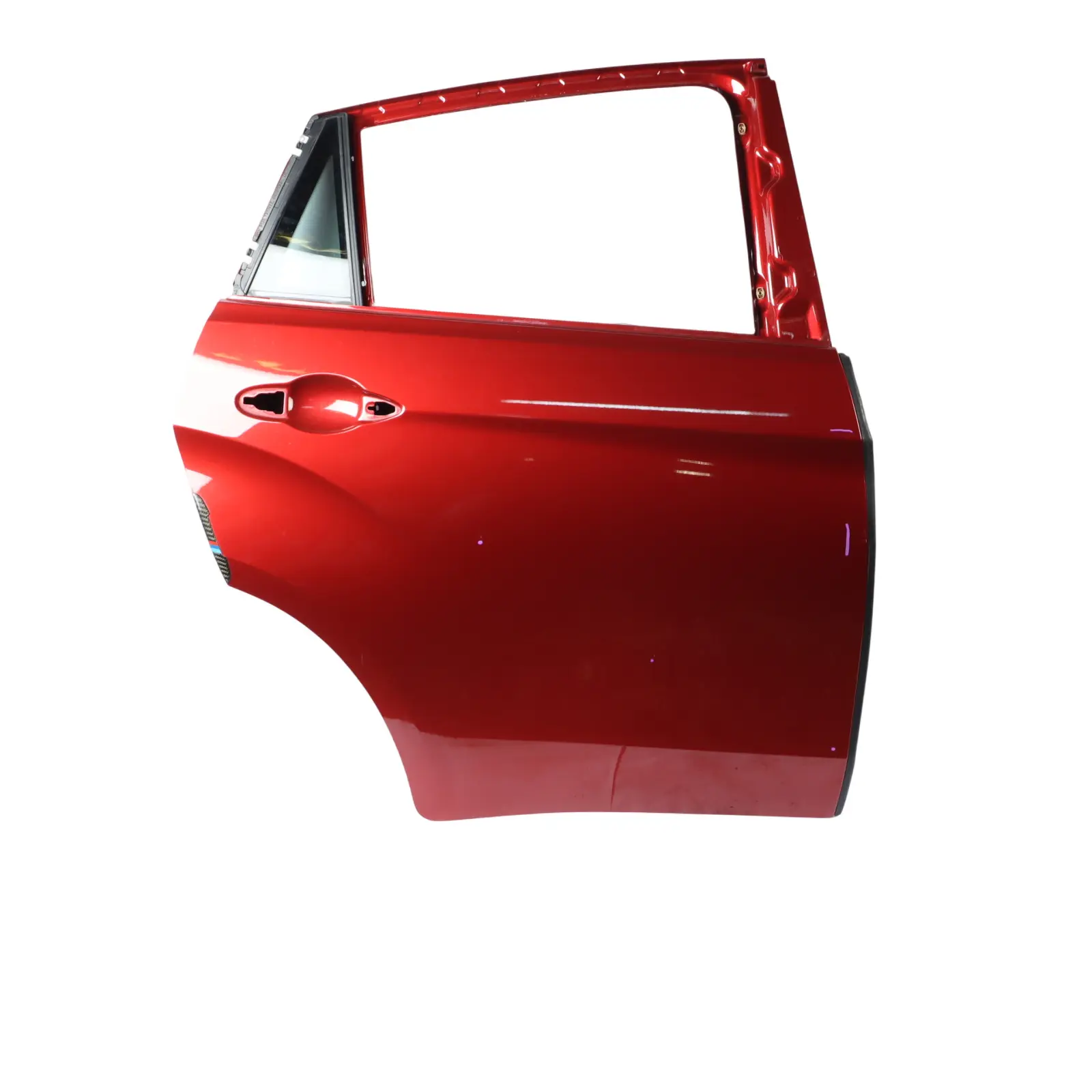 BMW X6 F16 Door Rear Right O/S Flamenco Red Brilliant Effect - C06