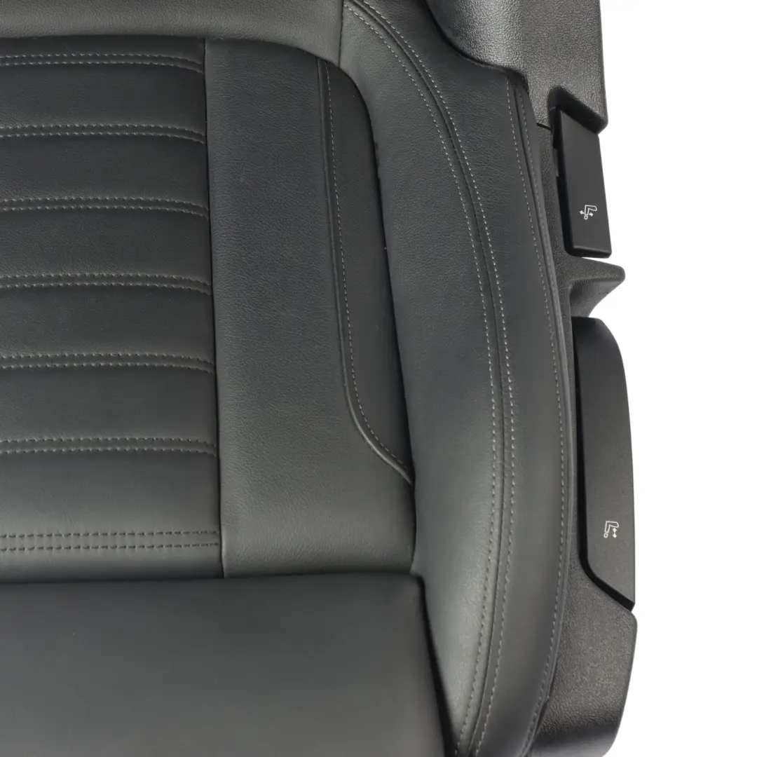 Front Seat BMW G20 G21 Sport Left N/S Leather Vernasca Black Gray Stitch