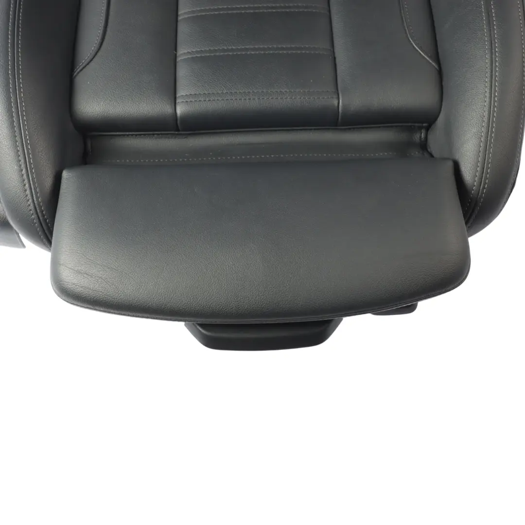 Front Seat BMW G20 G21 Sport Right O/S Leather Vernasca Black Gray Threads