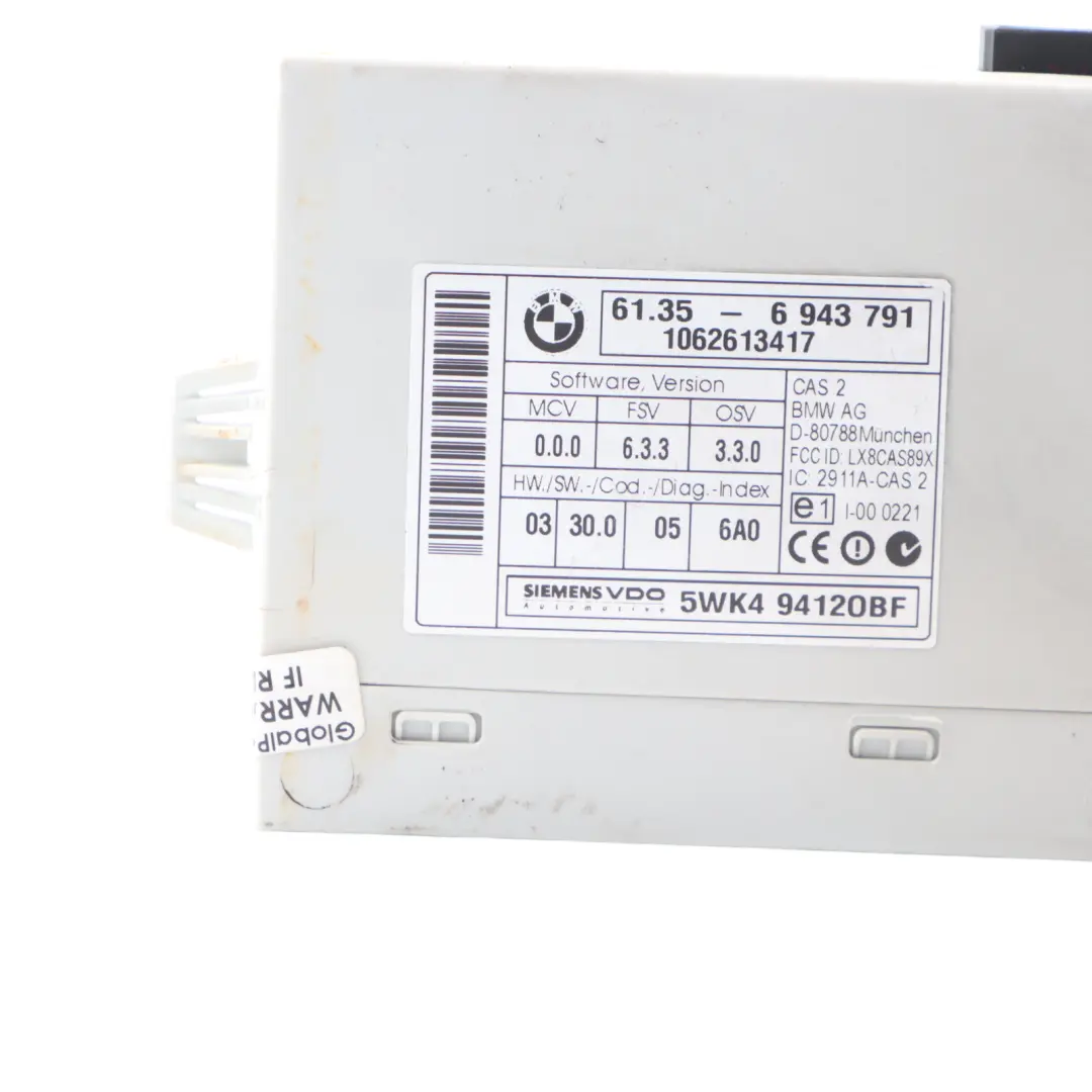 BMW E87 E90 E91 120 320i N46 150HP Engine Control ECU Kit DME 7561834 Automatic