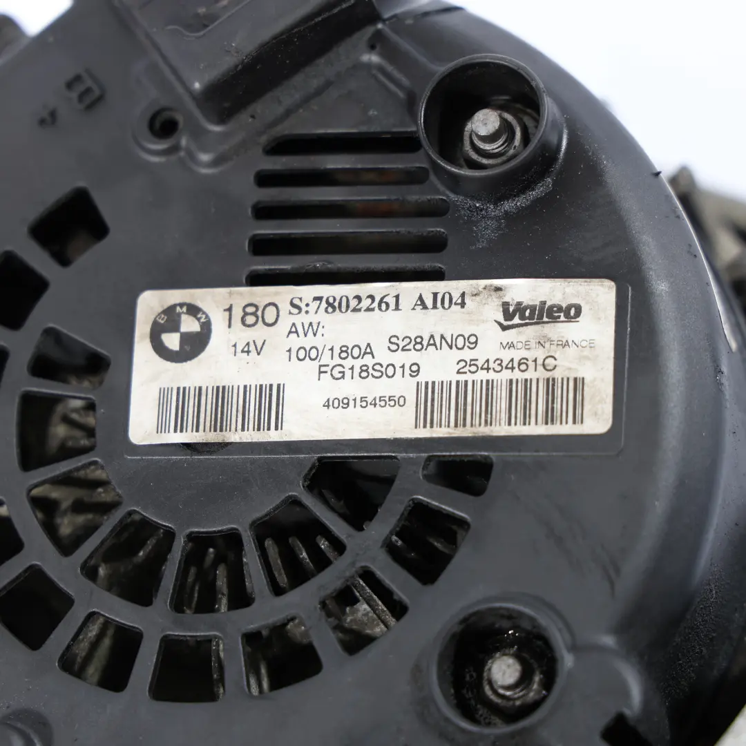 N47 Alternator Generator 180A Autoelectro BMW E81 E82 E90 E91 - SKU 7802261-2 - Part number 7802261