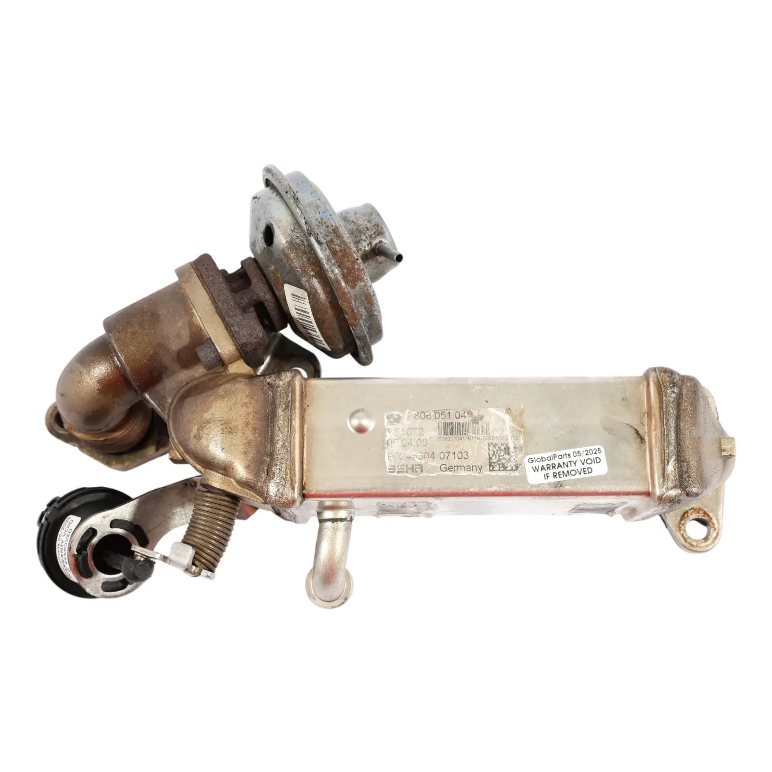 BMW E81 E82 E87 LCI 123D N47S Múltiple De Escape EGR Enfriador De Gas 7806051