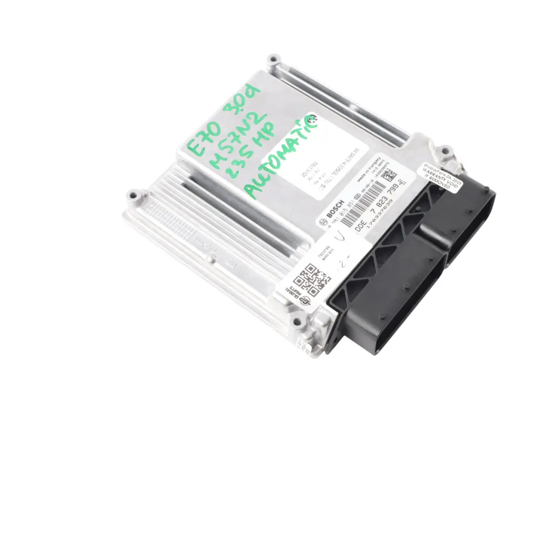 M57N2 235HP Engine Control Unit ECU DDE Automatic BMW X5 E70 3.0d - SKU 7823799 - Part number 8509035